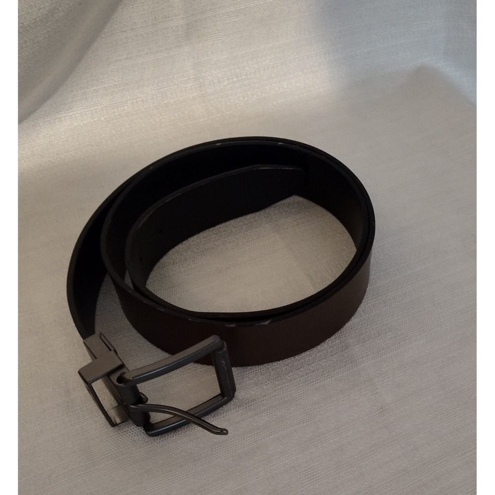 Timberland Men's Reversible Leather Belt – Black/Brown, Size 38